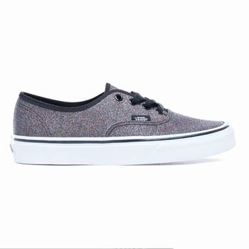 Vans Glitter Authentic - Naisten Tennarit - Monivärinen Mustat